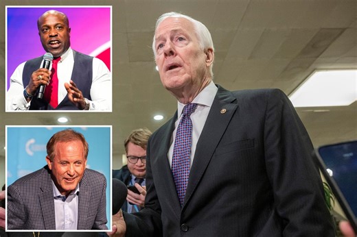 Exclusive | Sen. John Cornyn trails Texas rivals Ken Paxton, Wesley Hunt in head-to-head GOP primary poll