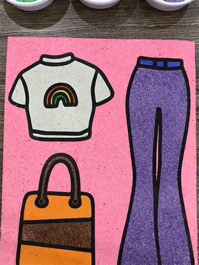 Sand Painting Dresses: A Satisfying Art Experience