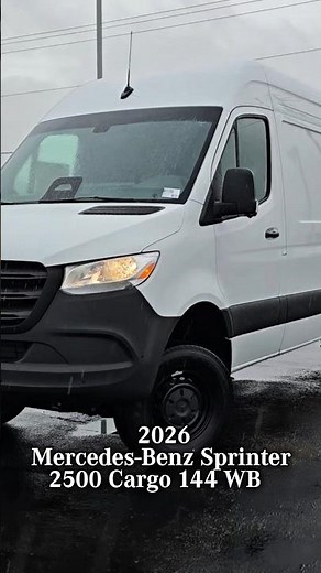 2026 Mercedes-Benz Sprinter 2500 Cargo 144 WB