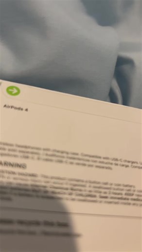 丰toast :) (@itsarcherfan)’s video of New AirPods