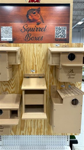 Today was an exciting milestone. I officially launched my squirrel boxes in local Ace, and the incredible crew at the local store made it such a memorable experience. Standing there and seeing something I have worked toward for so long finally come to life felt almost surreal. This journey has always been about more than just building boxes. It has been about getting as many safe, well designed homes to as many litters as possible through the generosity of others. Every person who has purchased 