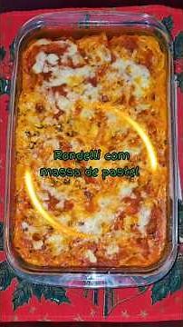 RONDELLI COM MASSA DE PASTEL | MASSA PARA FESTA DE FIM DE ANO SEM CARNE #receitas