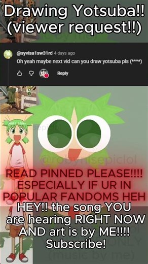 Drawing yotsuba! #viral #art #artist #music #gamtng #watch #fypシ