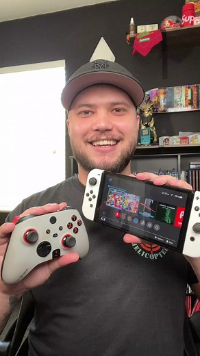 459K views · 3.8K reactions | Play your Nintendo Switch with an Xbox controller! #gamingontiktok #nintendo #nintendoswitch | Andrew Bond | Facebook