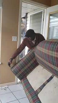 Fit large couch chair through door