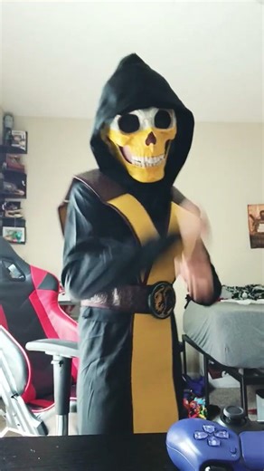 skeleton scorpion costume