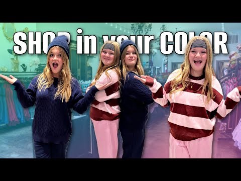 SHOPPiNG in your COLOR Challenge!