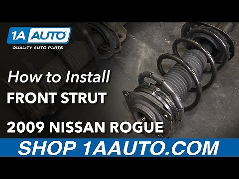 How to Replace Front Strut Assembly 08-11 Nissan Rogue