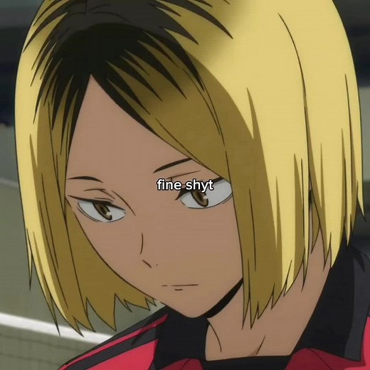 his voiceee grr #kenma #haikyuu #thedumpsterbattle | kenma