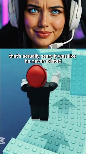 His Roblox Profile Was Empty… 😢 #roblox #robloxshorts #aireaction