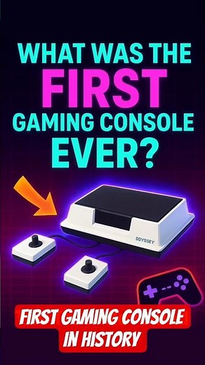 The first gaming console in history