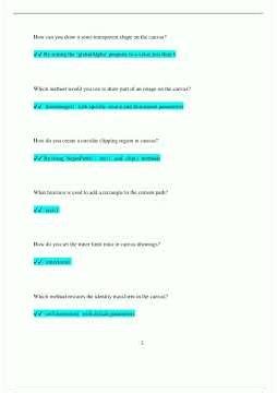 641 JavaScript Graphics Quiz Latest Update Graded A1021