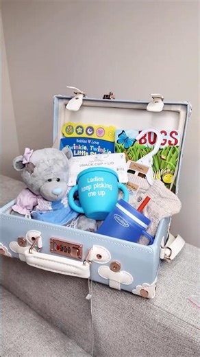 👶✨Every mom needs this adorable Baby Keepsake Box to cherish those first precious memories.