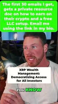 Unlock Your XRP Holdings: Future Wealth Strategies Revealed #shorts