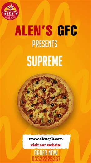 "Embark on a culinary journey with our mouthwatering pizzas at Alen's ...