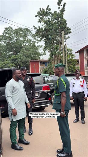 Today, I paid a working visit to the Ashanti Regional Headquarters of the Ghana Immigration Service to engage with management and officers on their critical role in safeguarding Ghana’s territorial integrity and national security.
