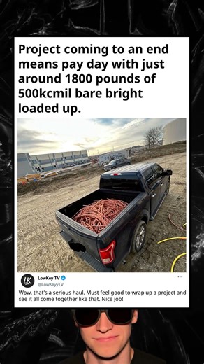 Copper Payday: 1800 Pounds!