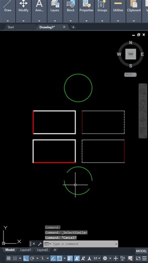 STOP Using Select Similar WRONG ❌ (AutoCAD Fix) #shorts #tutorial #autocad #autodesk #cad #autocad2d