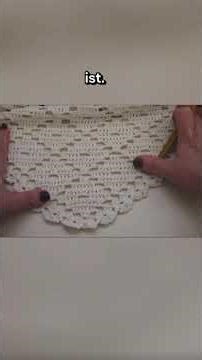 Crochet a shawl 🧶 #handmade #diy #knitting #crochet #tutorial #crochet #crochetforbeginners