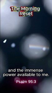 Daily Affirmation: Focus on the Greatness of Life & Immense Power (Psalm 95:3)