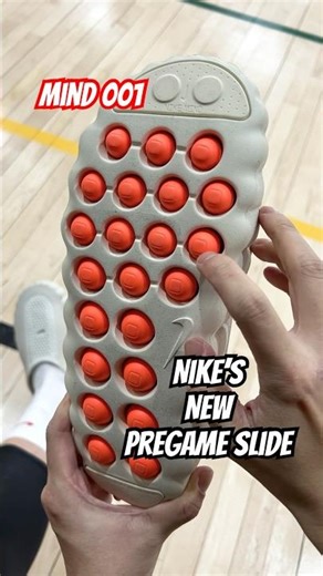 Nike Mind 001: Their Crazy NEW Pregame Slide for Hoopers #shorts