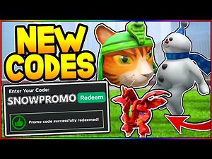 ALL 19 SECRET FREE ROBLOX ITEM PROMO CODES - OCTOBER 2021 *NEW SNOW FRIEND*