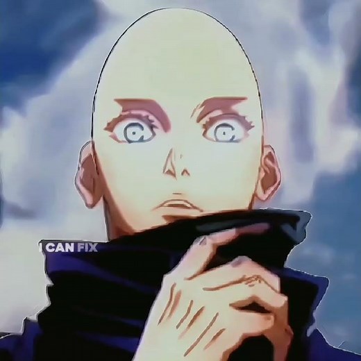 gojo satoru bald meme