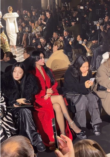 @Haifa Wehbe at Paris fashion Show attending #georgehobeika show #haifawehbe #haifawehbefashion