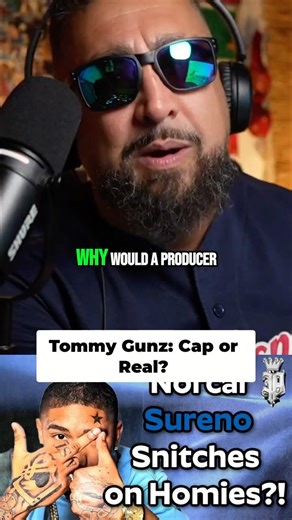 Tommy Gunz: Capping or Telling Truth? Producer Drama! #shorts #nojumper