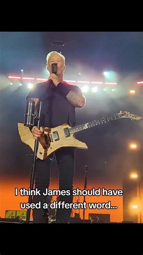 "How many people here tonight are virgins" James Hetfield #metallica #...