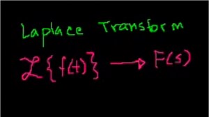 Transformation de Laplace 1 (vidéo)