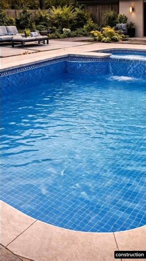 From Ground to Luxury Pool | Full Construction Process #construction process #construction