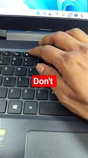 Fix100% All Laptop Keyboard Backlight Not Working | Keyboard Backlight On/Off Shortcut Key #shorts