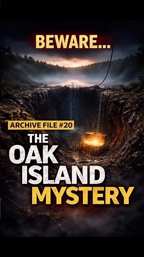 The Oak Island Mystery: Archive File #20 🏝️💎 #OakIsland #TreasureHunter #MidnightArchive
