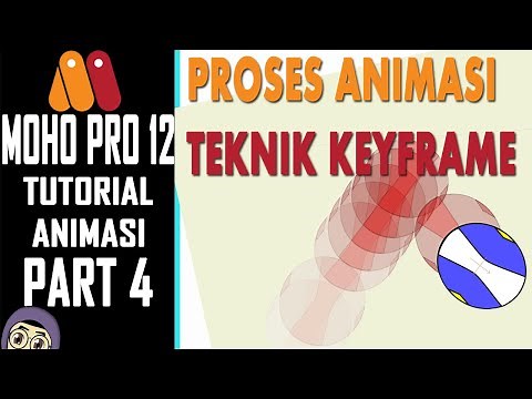 Proses Animasi - TEKNIK KEYFRAME DI MOHO PRO 12 | Tutorial Part 4