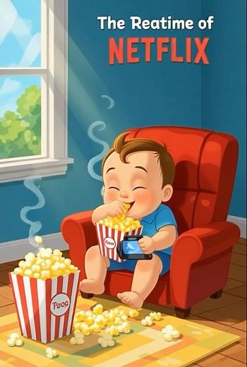 Popcorn Lover Baby 😂 | Adorable Baby Eating Popcorn