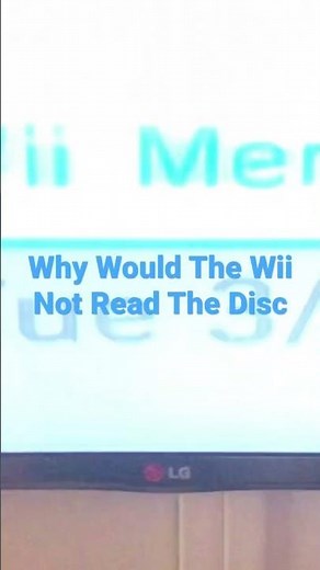 The Wii Not reading the disc RIP Wii #nintendo #wii