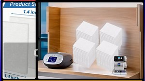 60 Packs Filters Compatible with ResMed Air 10, Airsense 10, Aircurve 10, S9 Series, Airstart and More