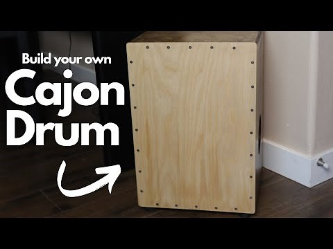 How to Build a Two-Sided Cajon Drum (Fun Project!)