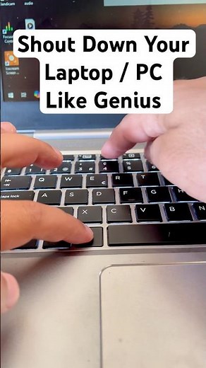 How to Shutdown Your laptop / PC in SECONDS #shorts #laptoptricks #pctricks