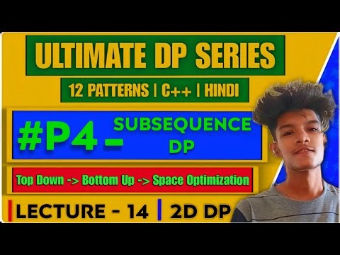 L14 - Subsequences DP | Book Shop | CSES | 2D DP | Recursion | Memoization | Tabulation