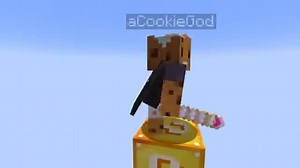 Surviving 100 Days on One Lucky Block in Hardcore Minecraft