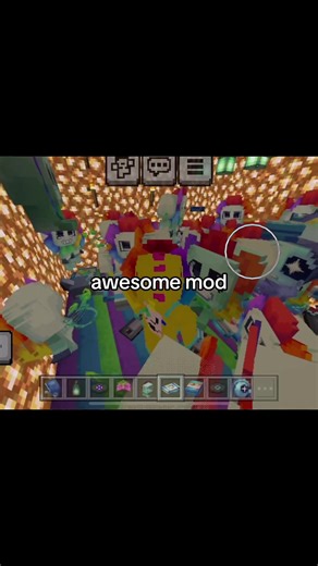 here for my lack of posting have a shitpost of me playing this minecraft dw mod || #dandysworld #dandy #minecraft #fyp #random