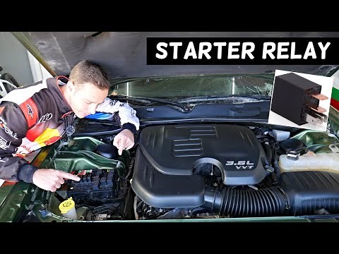 CHRYSLER 300 ENGINE STARTER RELAY LOCATION REPLACEMENT, CHRYSLER 300 NOT STARTING