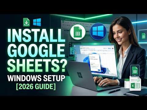 How to Install Google Sheets in Windows [2026 Full Guide]