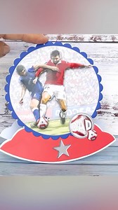 Score big with kinetic card making! Our Football Die Cut Decoupage makes an amazing layered image and combined with our Rocker Cards creates an exciting greetings card perfect for footie fans! ⚽️ #cardmaking #madeintheuk #papercraft #katysuedesigns #handmadecards #footballcard #soccercard #footballpapercraft #footballcrafting #footballparty | Katy Sue Designs Crafts