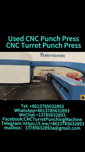 Sell Used YAWEI HPH3048 CNC Punch Press CNC Turret Punch Press