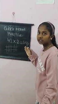 chinese method multiplication