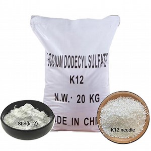 [Hot Item] Industrial Grade Foaming Agent Sodium Dodecyl Sulfate Powder K12 SLS SDS Needle