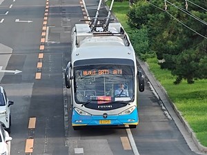 北京公交快速公交1线(BRT line1)POV（前门→德茂庄 全程前档视角倍速展望）